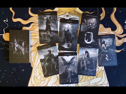 ОБЗОР колоды "The Darkness of Light Tarot" ⚜ "Таро Темнота Света" + значения карт от автора