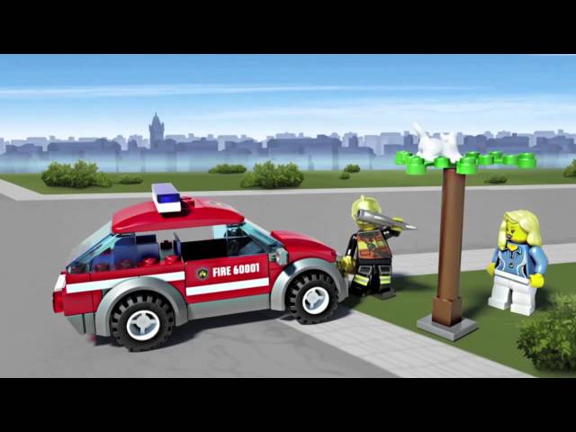 Fire Chief Car LEGO City - -