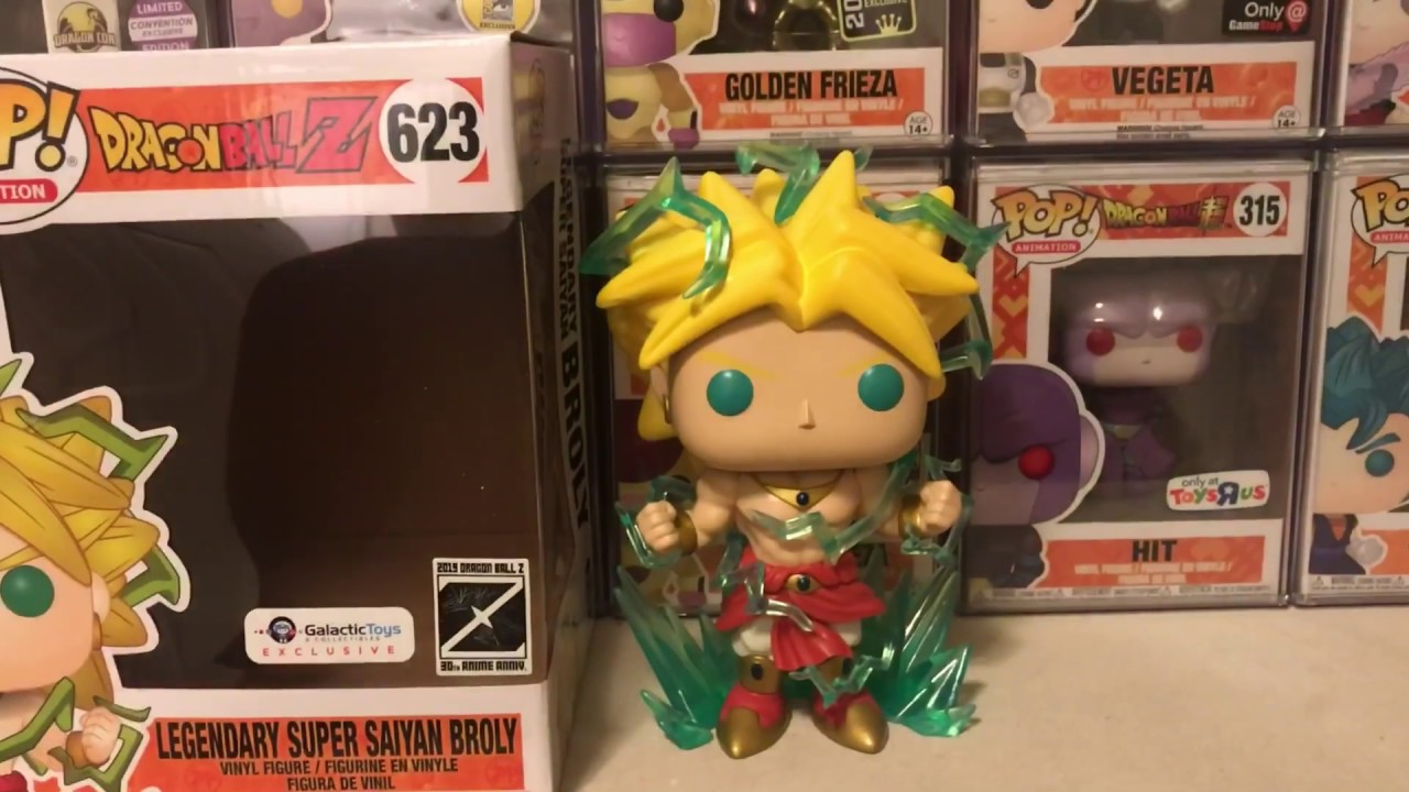 legendary super saiyan broly funko