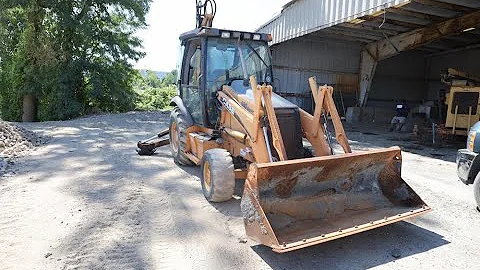 Case 580 Super M backhoe For Sale at Auction