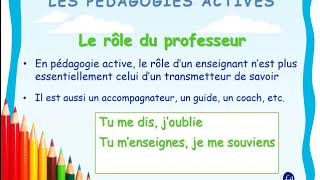 Les pédagogies actives - pourquoi ne pas essayer !