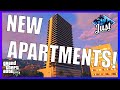 NEW APARTMENTS UPDATE + MORE! | GTA 5 Roleplay (JustRP)