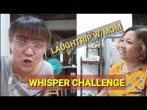 whisper-challenge-with-my-mom-(laughtrip!!!)-vlog-#23