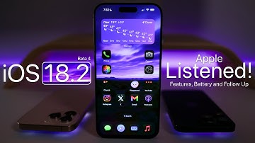 iOS 18.2 Beta 4 - Apple Listened! - Features, Battery and Follow Up