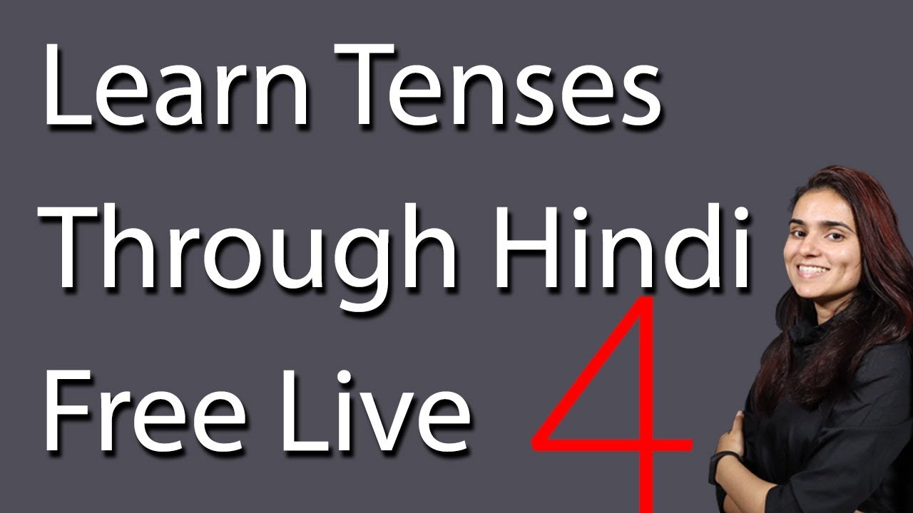 Learn English by Hindi - Free Live Class 4