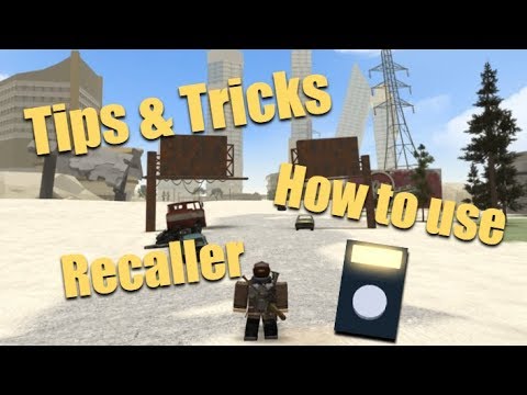 How To Use Recaller In Electric State Darkrp Tips And Tricks - roblox electric state darkrp how to get money fast