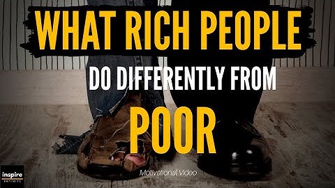 WHAT SEPARATES THE RICH FROM THE POOR | Best Motivational Video