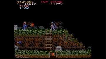 Dying in Ghost N Goblins - Capcom Arcade Stadium