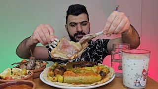 موكبانغ شيخ محشي عراقي ذايب باذنجان كوسا او شجر واضلاع غنم Sheikh Mahshi food Iraq