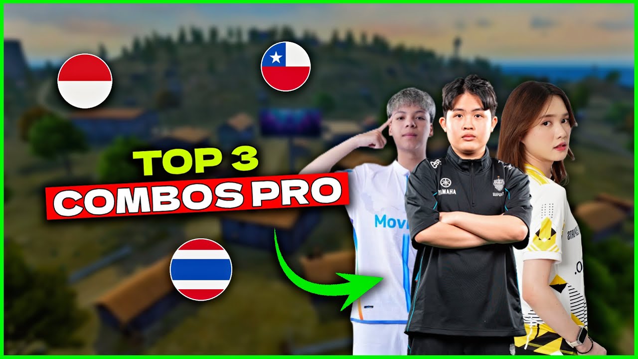 Los 3 Combos de Habilidades QUE USAN los Profesionales de Free Fire