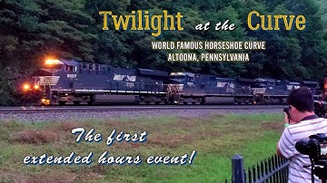 Twilight At The Curve! Horseshoe Curve Extended Hours - Altoona, PA