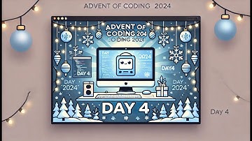 Advent of Code 2024 Day 4 Part 1 - live coding - ABAP
