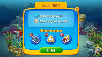 Fishdom - Deep Dive LEVEL ☆1000☆ Gameplay (iOS Android)