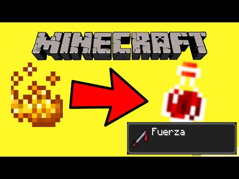 Video: ¿Cómo se hacen pociones de fuerza en Minecraft?