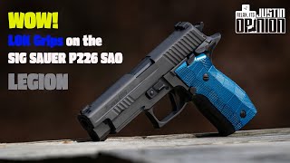 LOK Grips on the SIG P226 SAO LEGION