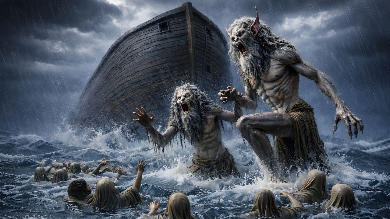 que foi os 2 Seres Que Deus NÃO Permitiu Entrar Na Arca de Noé? | O Mistério OCULTO Do Dilúvio