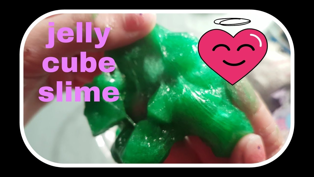 Jelly cube slime YouTube