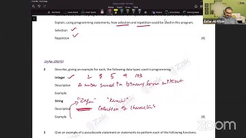6/10 | Counting with Decision | Functions INT(), MOD(), DIV(), LOG() | OL & IGCSE | By ZAK
