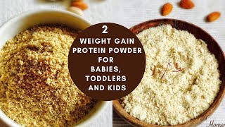 2 Weight Gain Protein Powder Recipes for 8 Months+ Babies & Toddlers