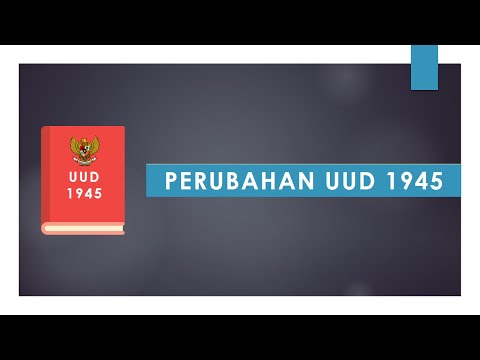 TWK SKD CPNS 2018 &rsquo;AMANDEMEN KEDUA UUD 1945&rsquo; (1/2)