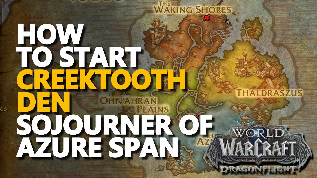 Creektooth Den WoW Questline Start