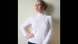 Белоснежный свитер