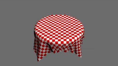 Testing Cloth Modifier in 3DS Max