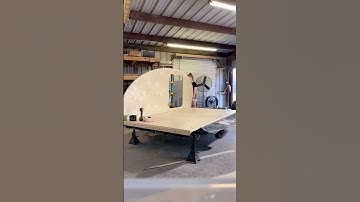 Start your teardrop camper build today! #teardroptrailer #selfbuildcamper #campingtrailer