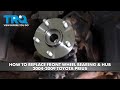 How to Replace Wheel Bearing and Hub Assembly 2004-2009 Toyota Prius