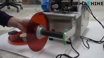 Simply Round Bottle Labeling Machine with Coding Printer MT-50M