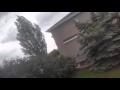 A windy day in Edmonton