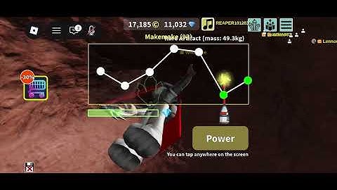 Large Rare Galactite on Makemake