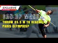 Nnis exclusive can dp manu throw 855 m to reach paris olympics