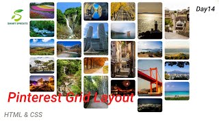 Pinterest Grid Layout