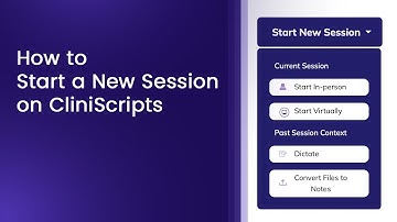CliniScripts 101: Easiest Way to Auto-Generate Therapy Notes