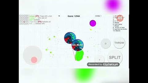 Gameplay blob.io in instant-merge. I destroy #1