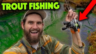 Ultralight Trout Fishing With BFS Gear! 