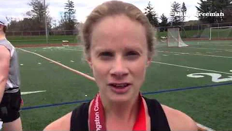Women's 10k winner at#kingstonclass...  Terri Bell
