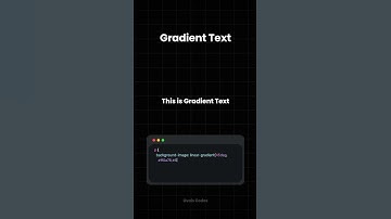 Gradient Text in CSS