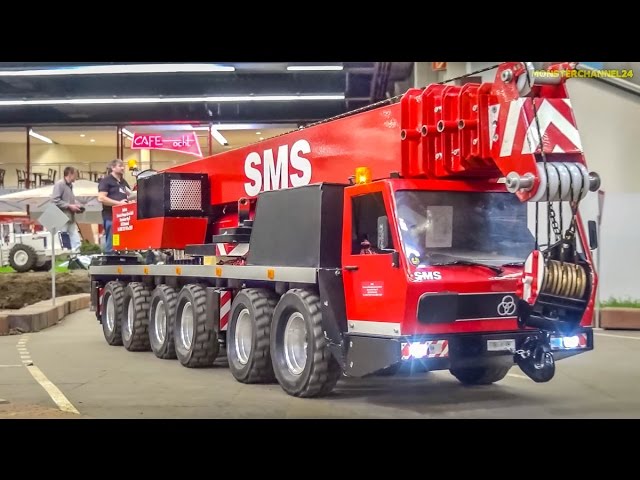 Giant Rc Trucks In Action! Huge 1/8 Scale R/C Models! - Youtube