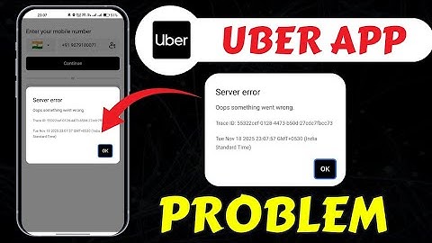 Uber Eats app oops something went wrong invalid request error | Server Down Problem | server error