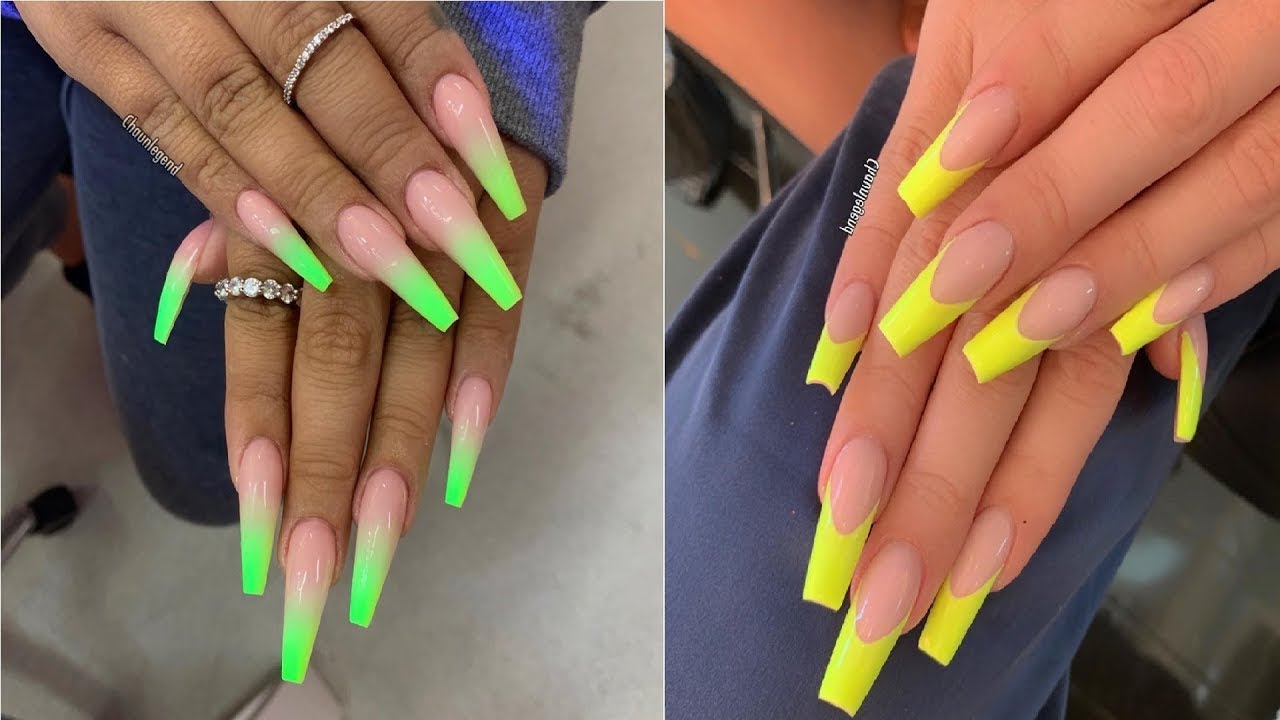 Compilation trendy Nail Art Designs ✨💜Most Beautiful Acrylic Nails 2020 #02