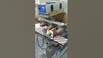 4 color Shoes Pad Printer Tampo Printing Machine