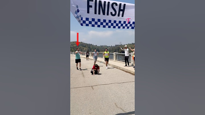 She Fell Before The Finish Line... But He Helped Her Cross! #shorts