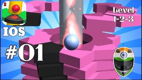 Ball Smash 3D - IOS - Gameplay - Level 1-2-3 - EP-1
