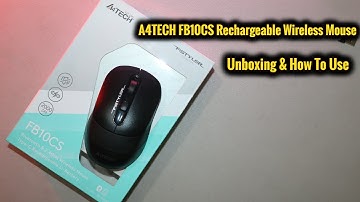 A4TECH FSTYLER FB10CS Rechargeable Wireless Mouse -Silent Tri-Mode Mice