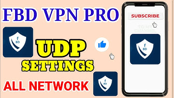 How To Setup FBD VPN PRO with all country UDP settings for Secure Browsing
