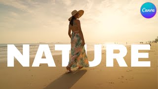 How to Place Text Behind Image in Canva | Realistic Depth Effect