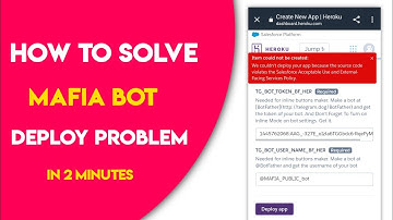 How To Solve Mafia UserbotBot Deploy Problem | Telegram Bot