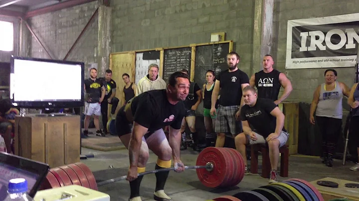 PTC Brisbane - Paul Nay pulls 325kg
